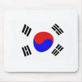 Südkorea Flaggenmousepad Mousepad (Vorne)