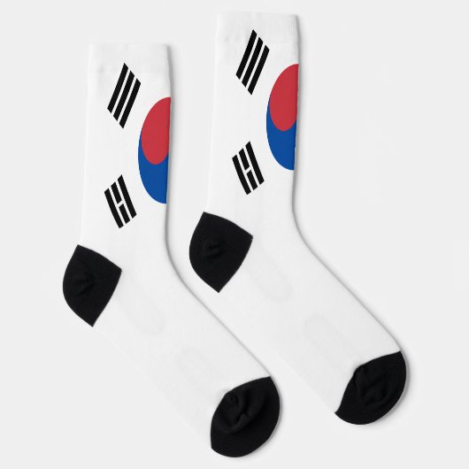 Südkorea Flaggenpatriotischer koreanischer Nationa Socken (Rechts)