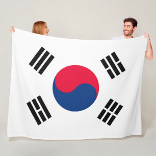 Südkorea Fleecedecke