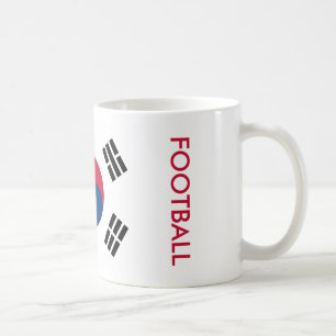SÜDKOREA FOOTBALL KAFFEETASSE