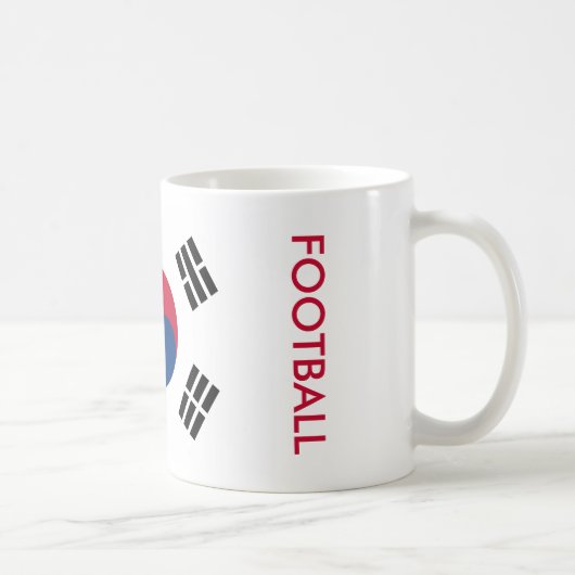 SÜDKOREA FOOTBALL KAFFEETASSE (Rechts)