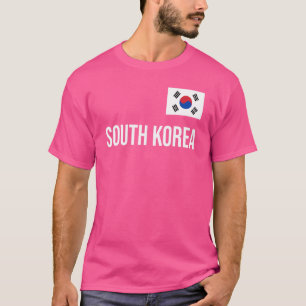 Südkorea Frauen Männer Kinder Südkorea Flagge Soul T-Shirt