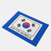 Südkorea Fußmatte (Schrägansicht)