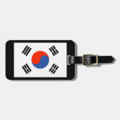 Südkorea Gepäckanhänger (Vorderseite horizontal)