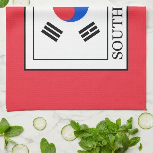 Südkorea Geschirrtuch (Gefaltet)