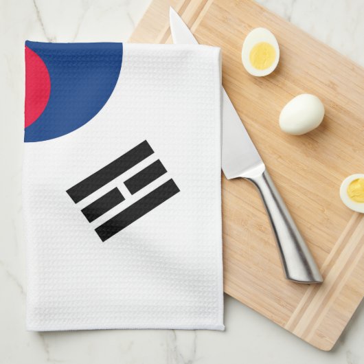 Südkorea Geschirrtuch (Viertel Falte)