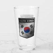 Südkorea Glas (Rückseite)