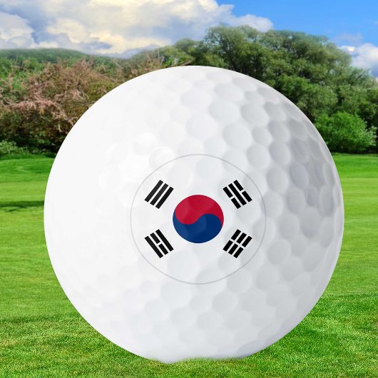 Südkorea Golf Balls, Patrioten aus Korea Golfball