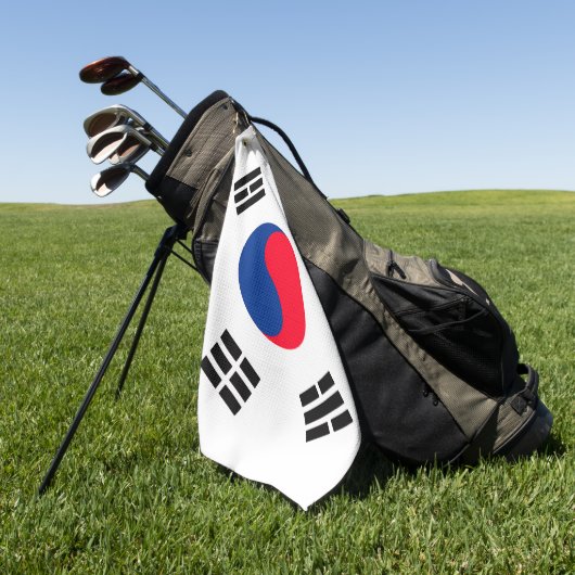 Südkorea Golf Handtuch (Gras)