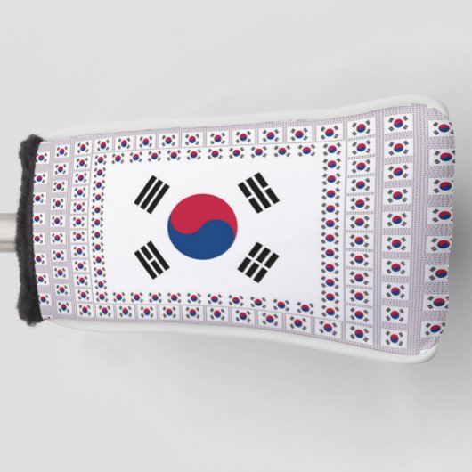 Südkorea Golf Headcover (Vorderseite)