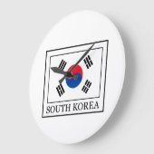 Südkorea Große Wanduhr (Winkel)