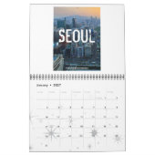 Südkorea Großstädte Kalender (Jan 2027)