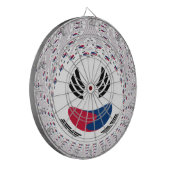 Südkorea Hakuna Matata Art Print/Graphic Dartscheibe (Vorderseite Links)