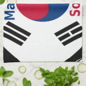 Südkorea Hakuna Matata Art Print/Graphic Handtuch (Gefaltet)