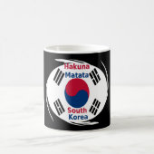 Südkorea Hakuna Matata Art Print/Graphic Kaffeetasse (Mittel)