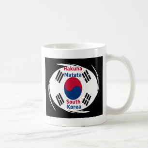 Südkorea Hakuna Matata Art Print/Graphic Kaffeetasse