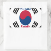 Südkorea Hakuna Matata Art Print/Graphic Rechteckiger Aufkleber (Tasche)