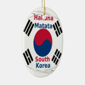 Südkorea Hakuna Matata Keramikornament (Rechts)