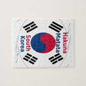 Südkorea Hakuna Matata Puzzle (Horizontal)