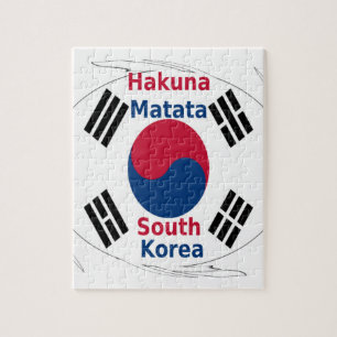 Südkorea Hakuna Matata Puzzle