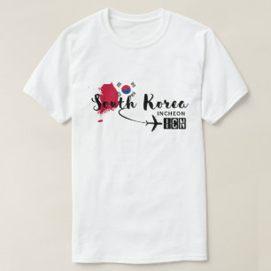 Südkorea ICN Airport Code T-Shirt