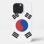 Südkorea iPhone Hülle (Rückseite)
