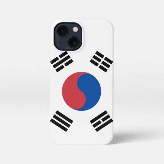 Südkorea iPhone Hülle (Rückseite)