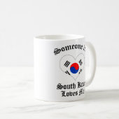 Südkorea Kaffeetasse (VorderseiteRechts)