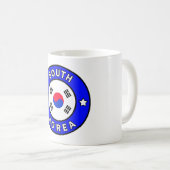 Südkorea Kaffeetasse (VorderseiteRechts)