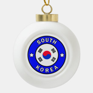 Südkorea Keramik Kugel-Ornament