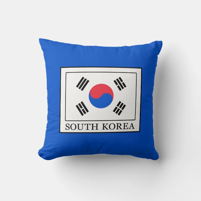 Südkorea Kissen (Vorderseite)