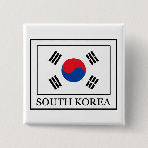 Südkorea-Knopf Button