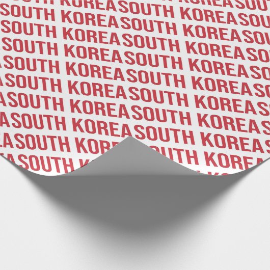 Südkorea - Koreaner - 대한민국 Geschenkpapier (Ecke)