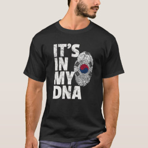 Südkorea koreanische Fahne, die es in MEINER DNA g T-Shirt