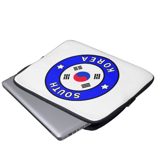 Südkorea Laptopschutzhülle (Vorne Knopf)