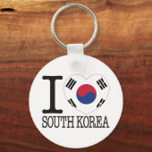 Südkorea Liebe v2 Schlüsselanhänger (Vorderseite)