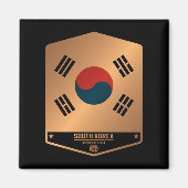 Südkorea Magnet (Vorne)