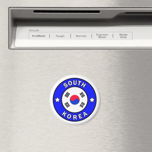 Südkorea Magnet (In Situ (Geschirrspüler))