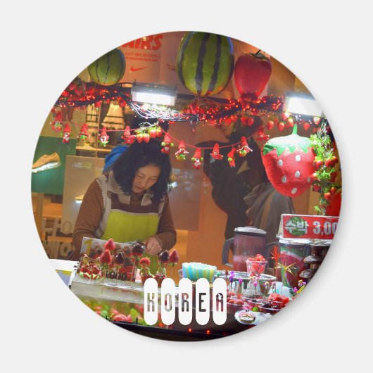 Südkorea Magnet (Vorne)