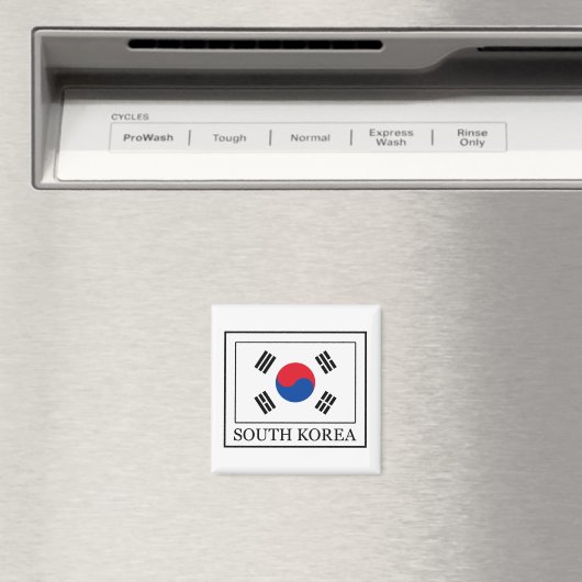 Südkorea Magnet (In Situ (Geschirrspüler))