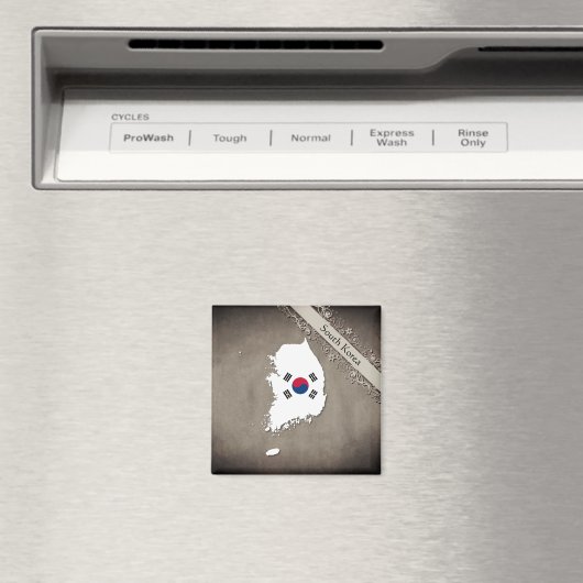 Südkorea Magnet (In Situ (Geschirrspüler))