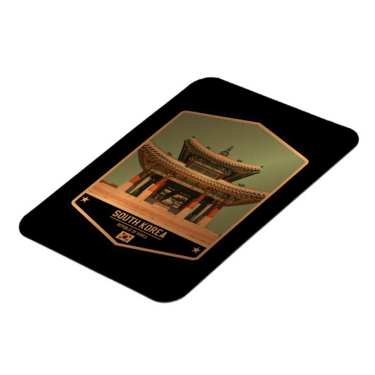 Südkorea Magnet (Linke Seite)