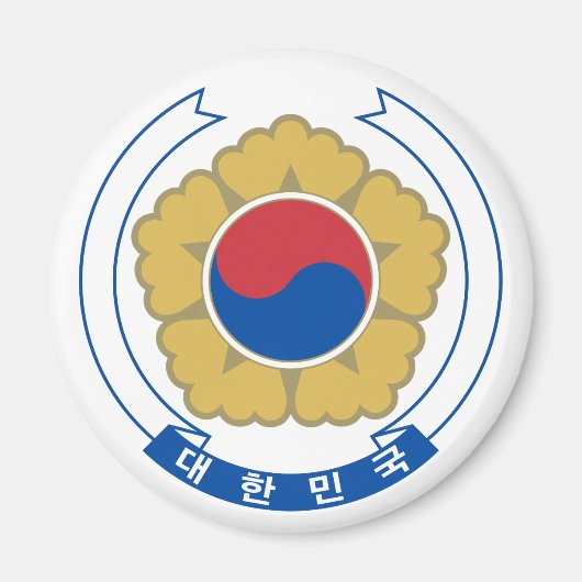 Südkorea Magnet (Vorne)