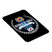 Südkorea Magnet (Rechte Seite)