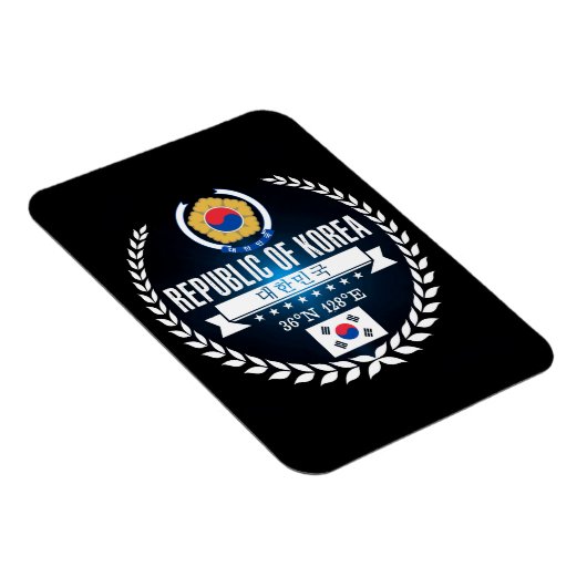 Südkorea Magnet (Rechte Seite)