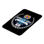 Südkorea Magnet (Linke Seite)