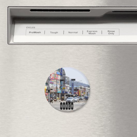 Südkorea Magnet (In Situ (Geschirrspüler))