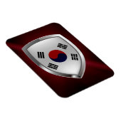 Südkorea Metallisches Emblem Magnet (Rechte Seite)