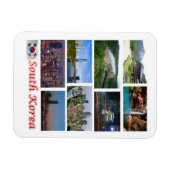 Südkorea - Mosaik - Magnet (Horizontal)