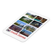 Südkorea - Mosaik - Magnet (Linke Seite)